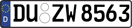 DU-ZW8563
