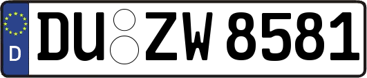 DU-ZW8581