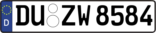 DU-ZW8584