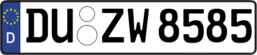 DU-ZW8585