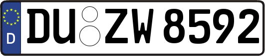 DU-ZW8592
