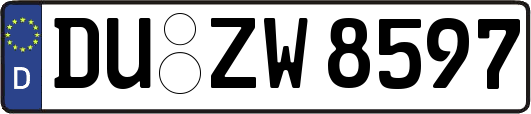 DU-ZW8597