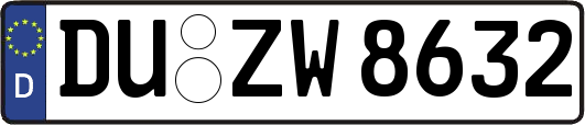 DU-ZW8632