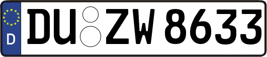 DU-ZW8633
