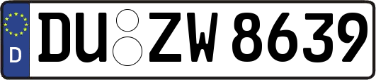 DU-ZW8639