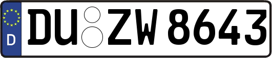 DU-ZW8643