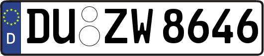 DU-ZW8646