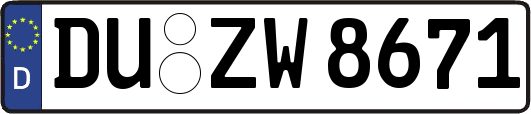 DU-ZW8671