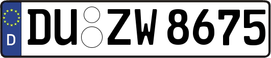 DU-ZW8675