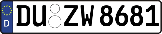 DU-ZW8681