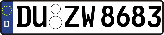 DU-ZW8683