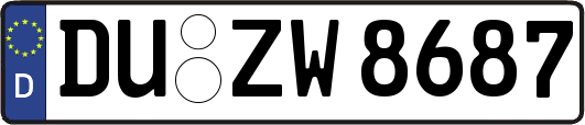 DU-ZW8687