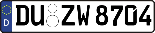 DU-ZW8704