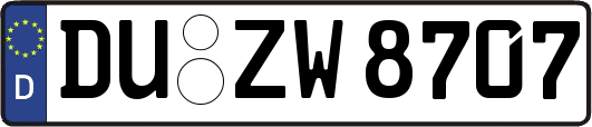 DU-ZW8707