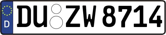 DU-ZW8714