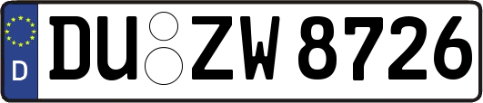 DU-ZW8726