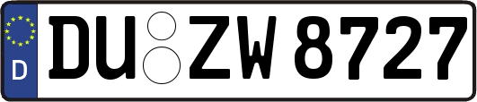 DU-ZW8727
