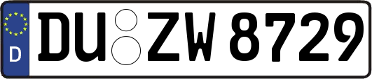 DU-ZW8729