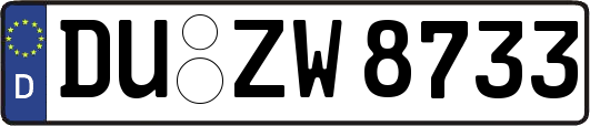 DU-ZW8733