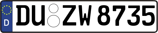 DU-ZW8735