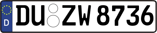 DU-ZW8736