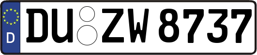 DU-ZW8737