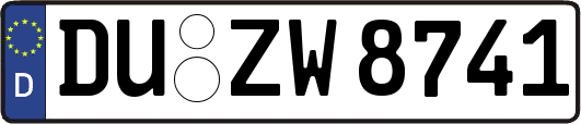 DU-ZW8741