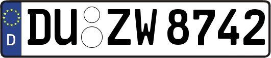 DU-ZW8742