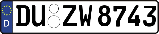 DU-ZW8743