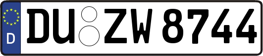 DU-ZW8744