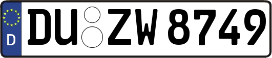 DU-ZW8749