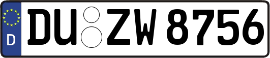 DU-ZW8756