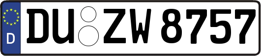 DU-ZW8757