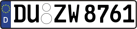 DU-ZW8761