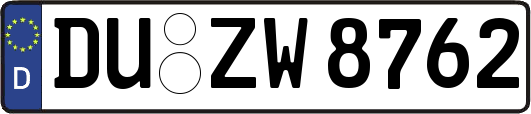 DU-ZW8762