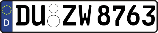 DU-ZW8763