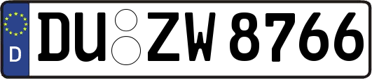 DU-ZW8766