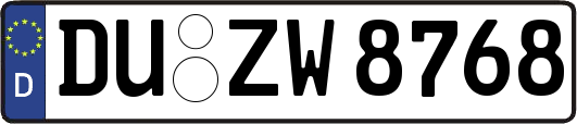 DU-ZW8768