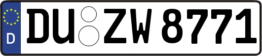 DU-ZW8771