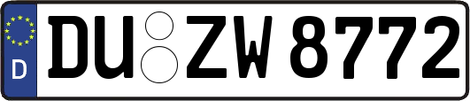DU-ZW8772