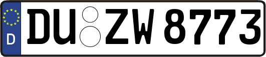 DU-ZW8773
