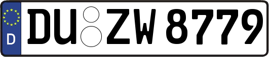 DU-ZW8779