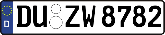DU-ZW8782
