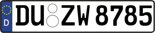 DU-ZW8785