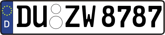 DU-ZW8787