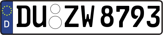 DU-ZW8793