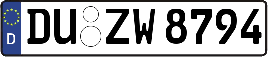 DU-ZW8794