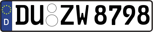DU-ZW8798