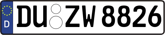 DU-ZW8826