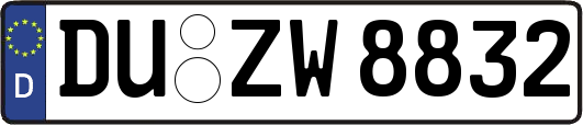 DU-ZW8832